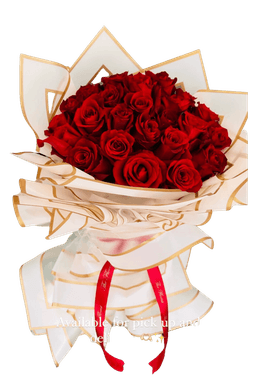 Imported Red Roses Bouquet thumb 0